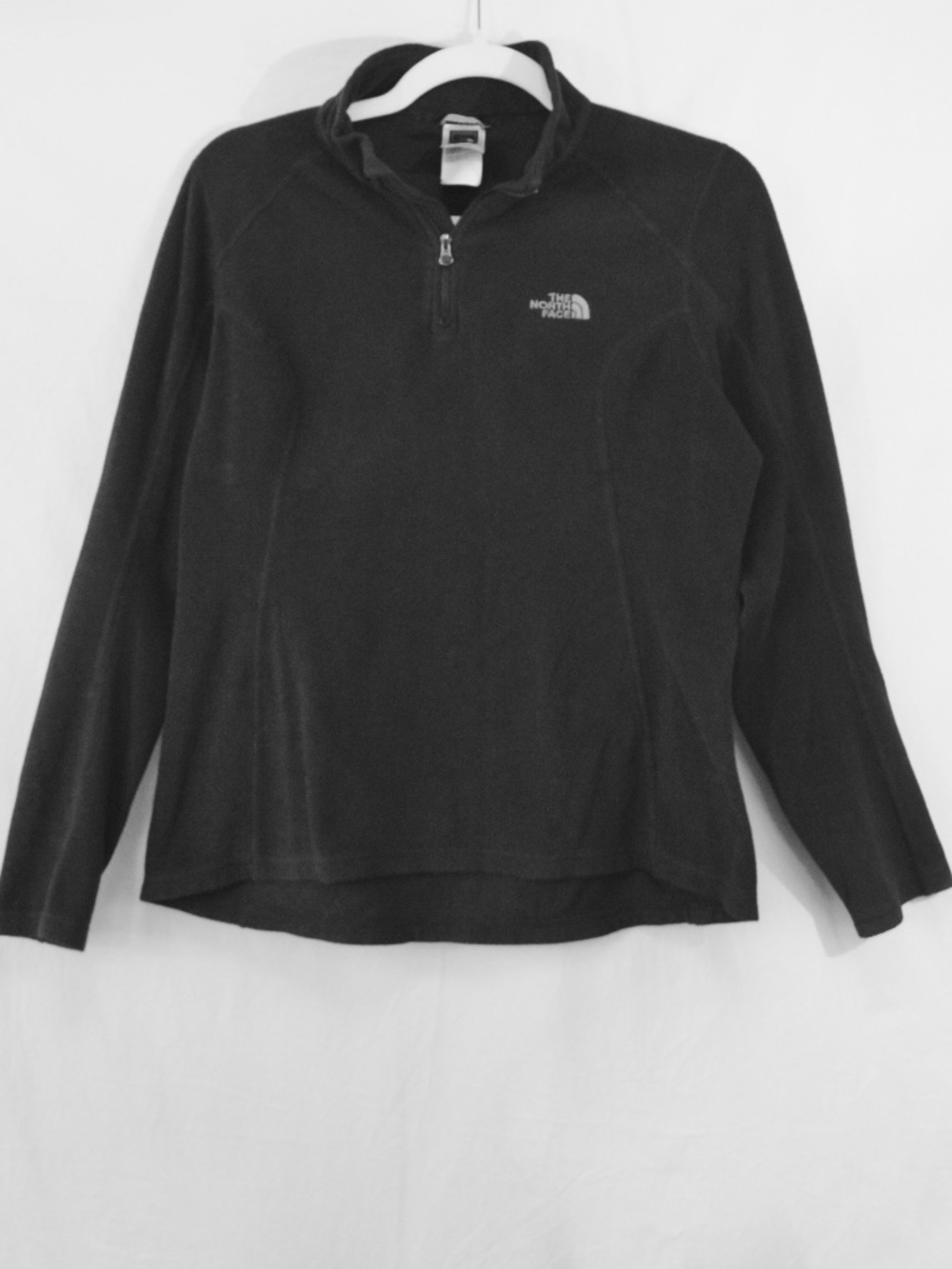 THE North Face Women’s Black 1/4 Zip Fleece Pullover Jacket Sweater Size Medium